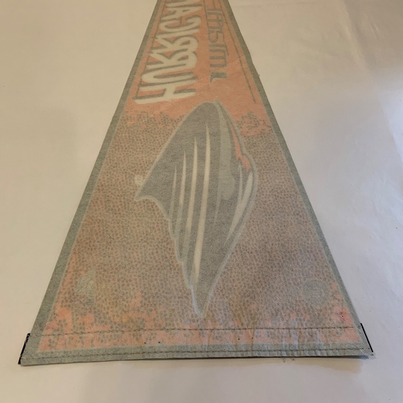 Vintage Wincraft University of Miami UMiami Hurricanes Logo 30" Pennant Flag - Picture 9 of 14